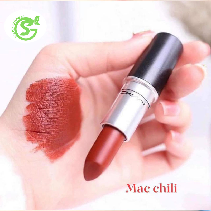 Son MAC Lì Chili 602 Màu Đỏ Gạch