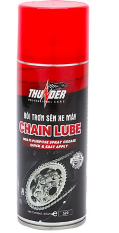 Xịt Rửa Sên Xe Máy Thunder 400ml