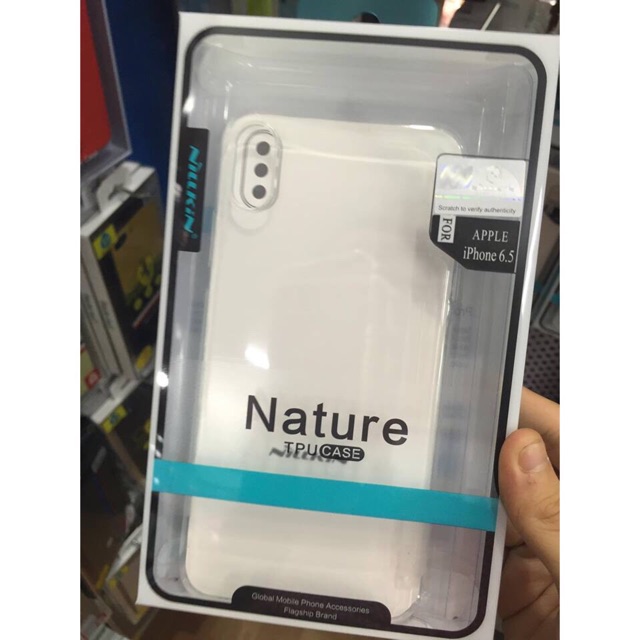 Ốp lưng silicon Nillkin iPhone XS Max (iPhone 6.5)