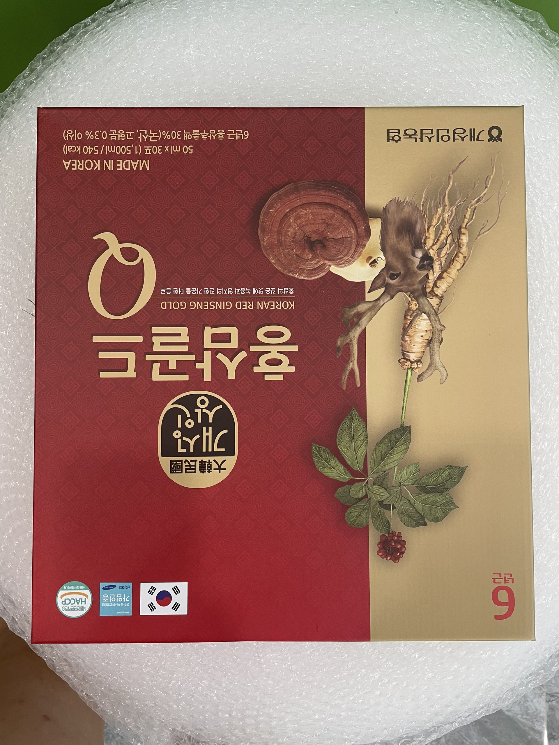 Nước hồng sâm hàn quốc 6 năm tuổi