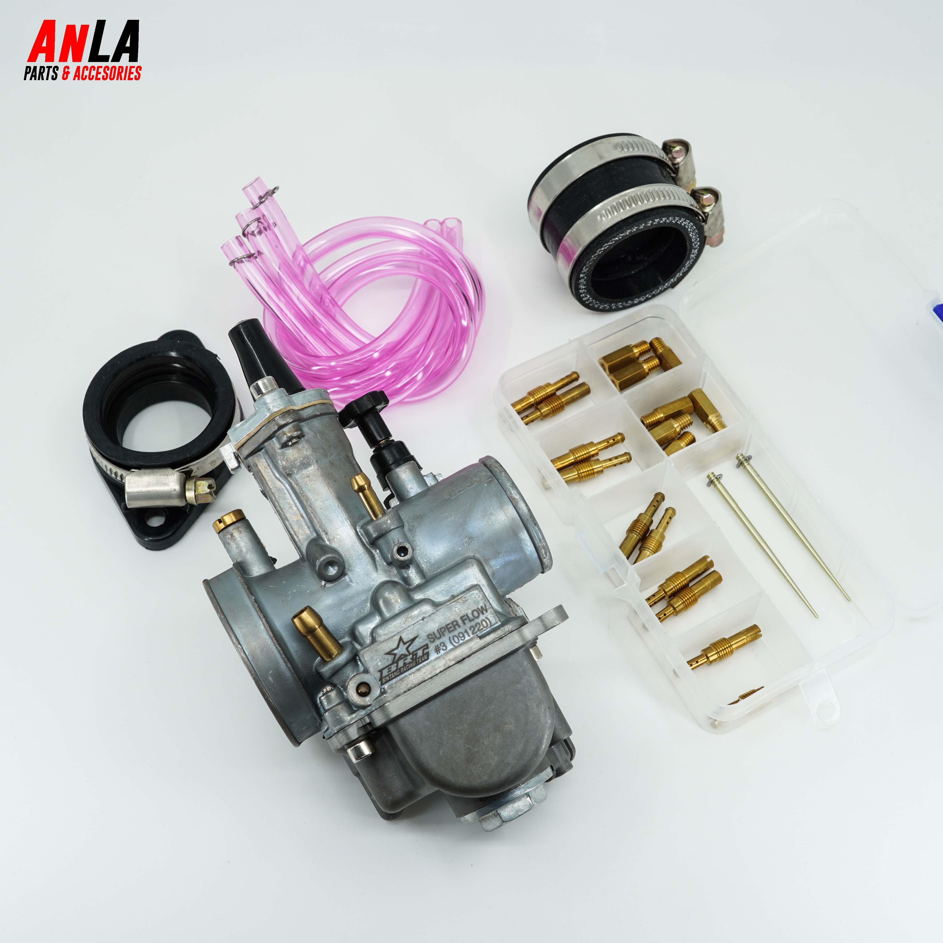 Bình xăng con BRT CNC PWK 28 30mm SUPER FLOW