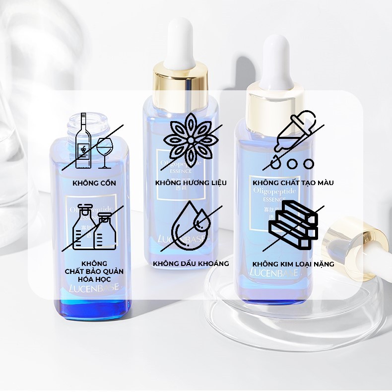 [LUCENBASE] Tinh chất Oligopeptide Essence dịu da mờ thâm mụn phục hồi mịn da 30ml