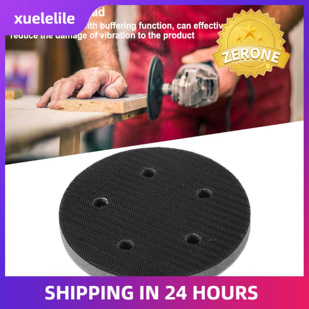 xuelelile Đường kính 125mm đệm mềm giao diện miếng bọt biển đệm cho miếng chà nhám