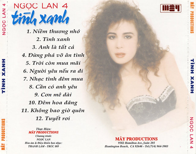 [HCM]Bộ 4 CD Ngọc Lan tuyển chọn