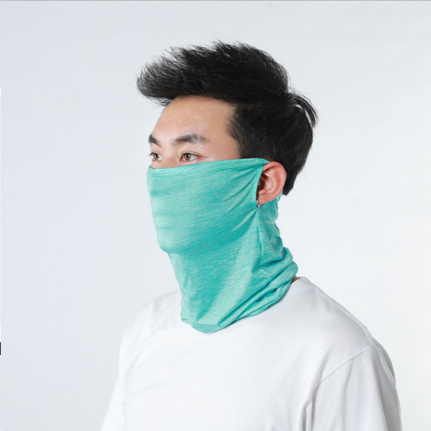 [HCM]Khăn đa năng vải lụa mát lạnh cao cấp Có lỗ sỏ tai