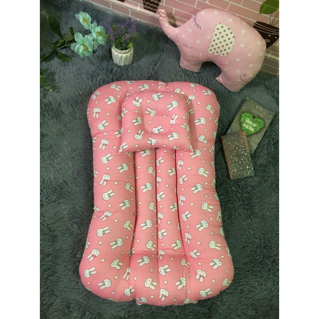 Đệm ngủ thông minh cho bé chất vải cotton