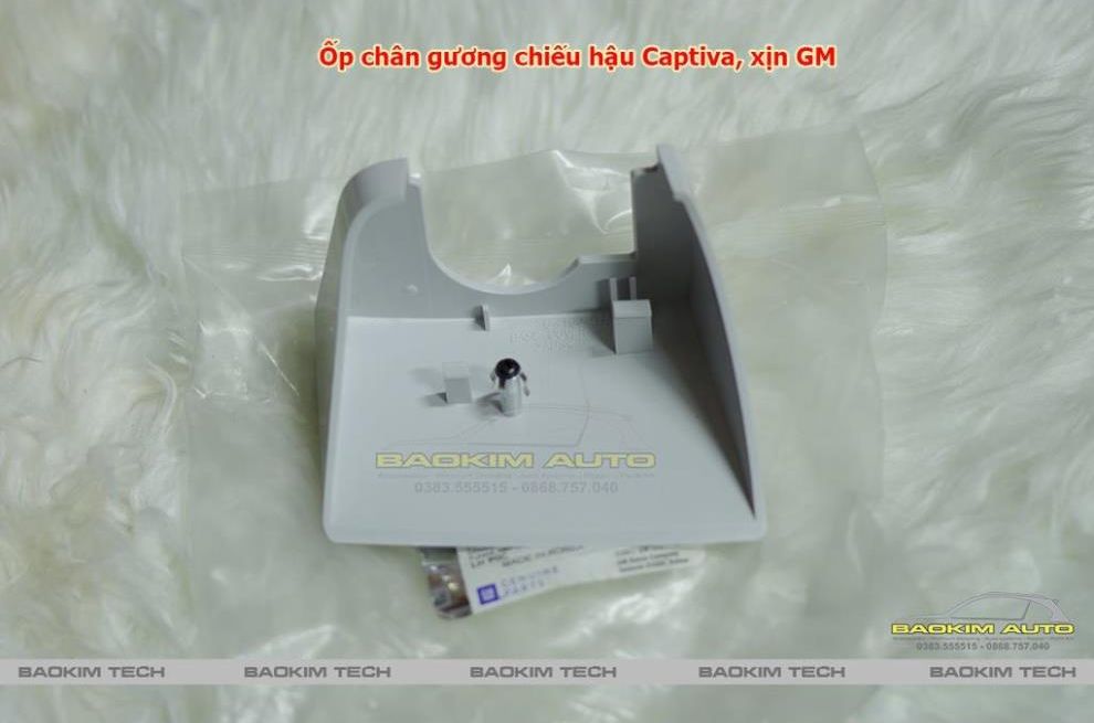 Ốp chân gương chiếu hậu Chevrolet Captiva, bên trái , chính hãng GM