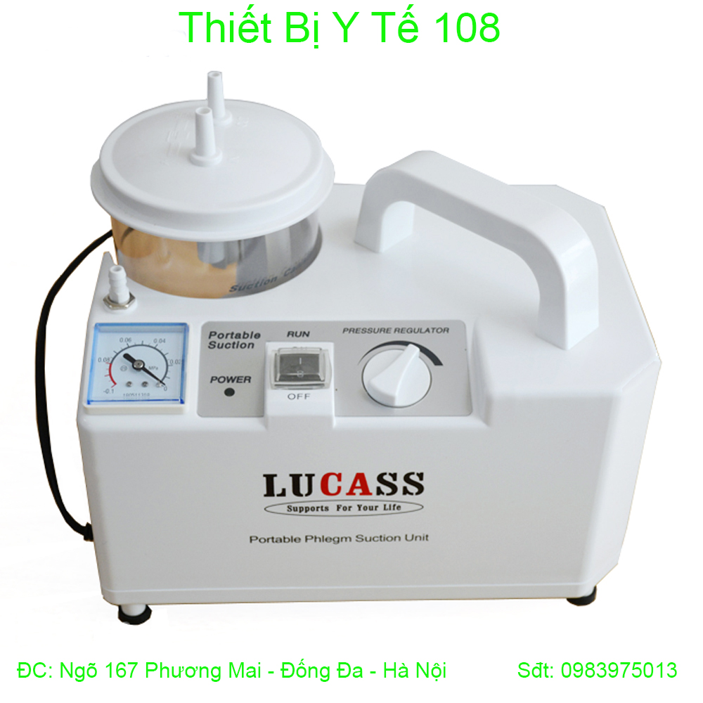 Máy Hút Dịch 1 Bình Lucass SS-6A