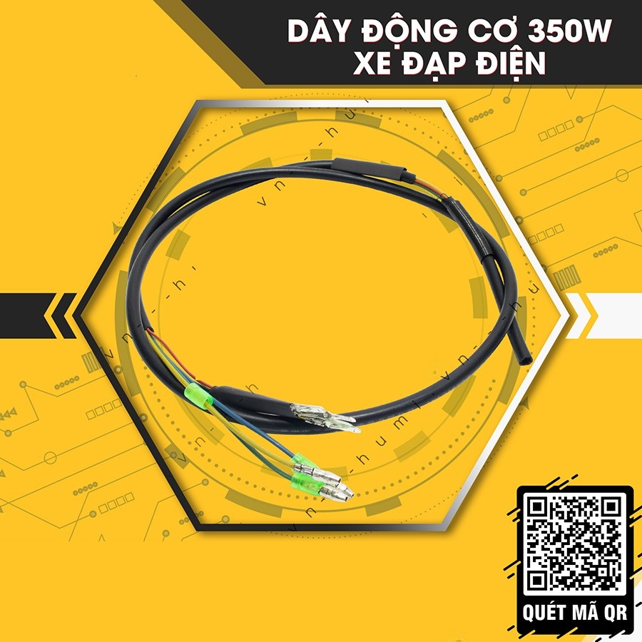 [ HÀNG CHÍNH HÃNG ] Dây Động Cơ Xe Điện 350w CAO CẤP