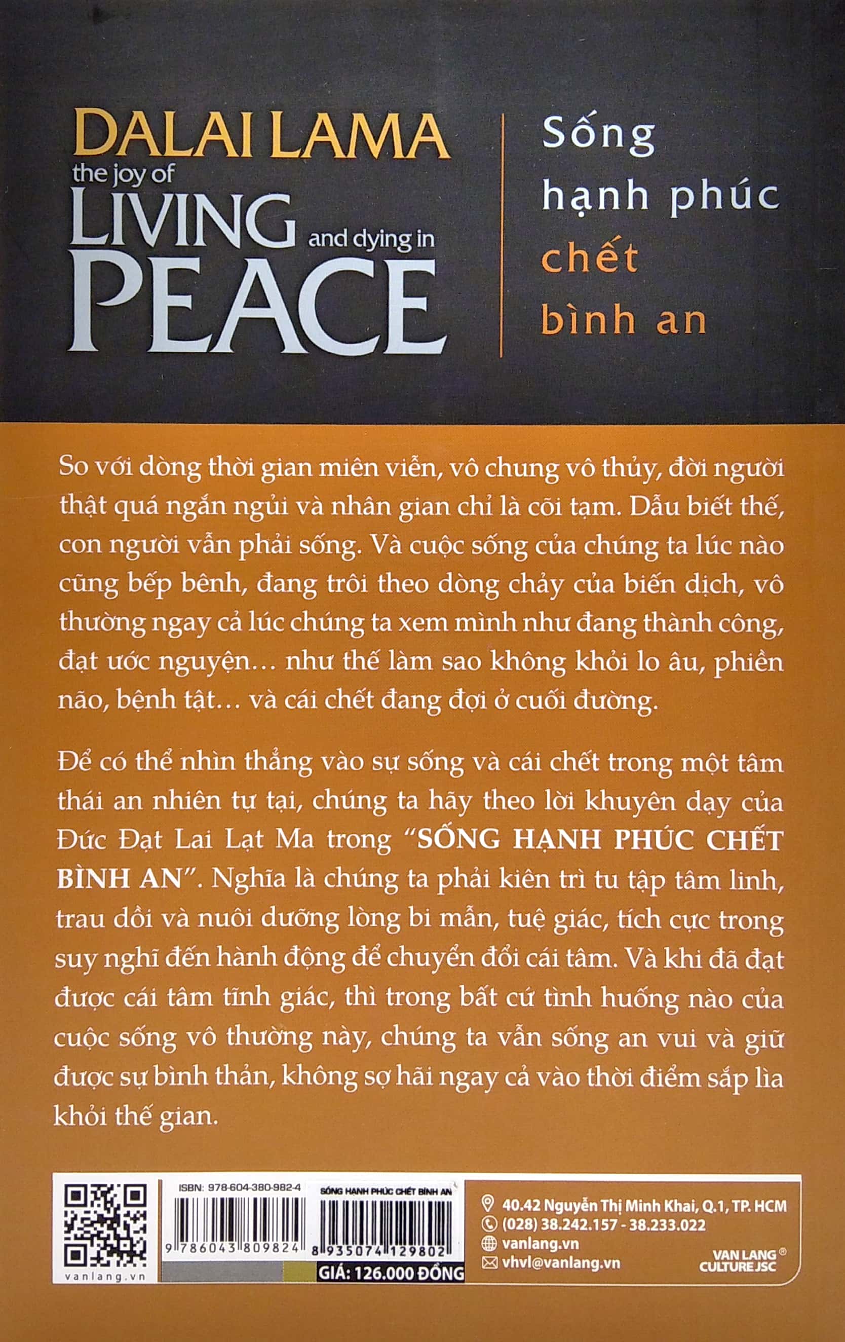 Sách Fahasa - Sống Hạnh Phúc Chết Bình An