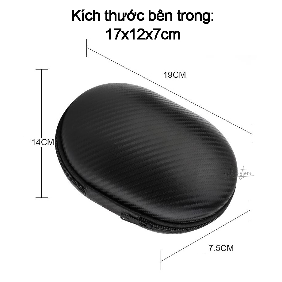 Hộp đựng máy triệt lông Foreo Peach, SmoothSkin... (Shockproof box for Foreo Peach)
