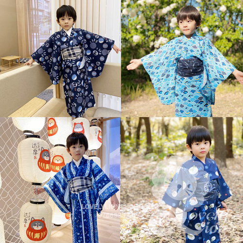 (có sẵn)Bộ áo Kimono, Yukata cho bé trai (nhiều mẫu)