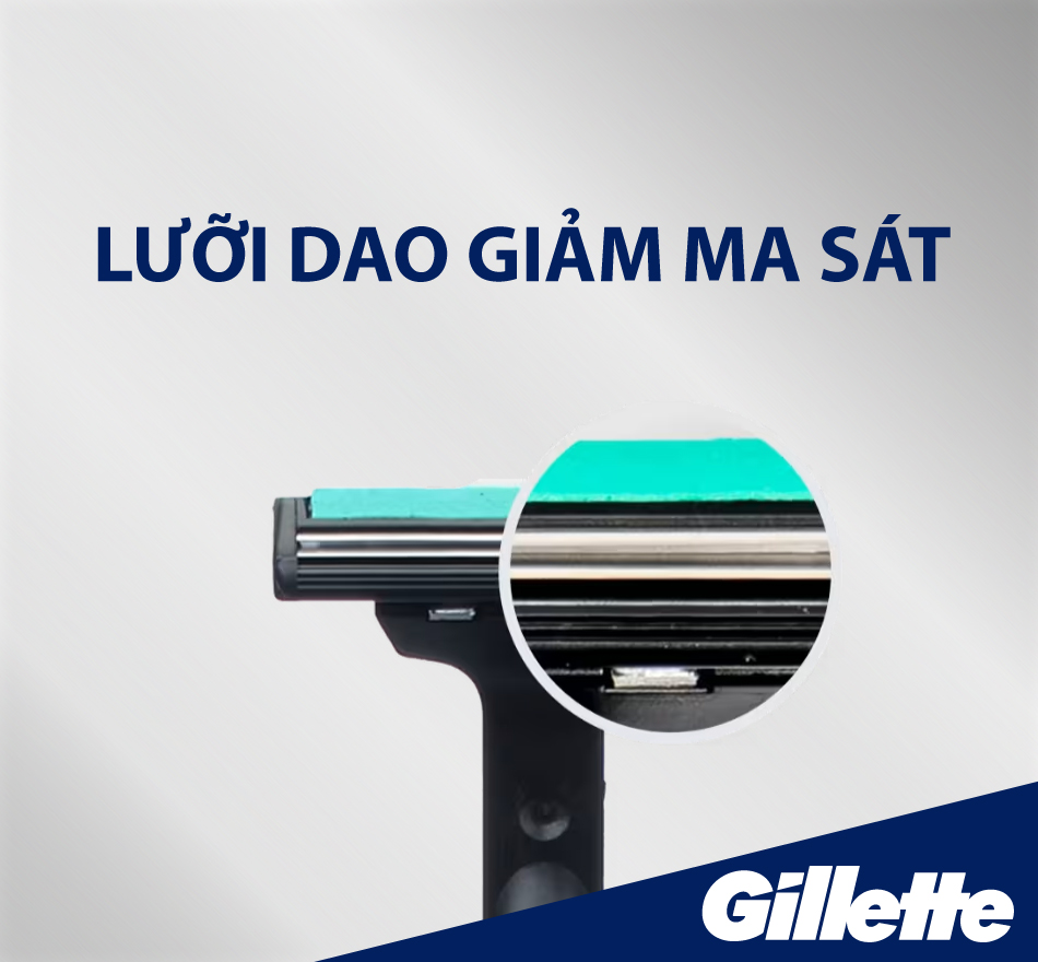 Dao cạo râu 2 lưỡi Gillette Vector
