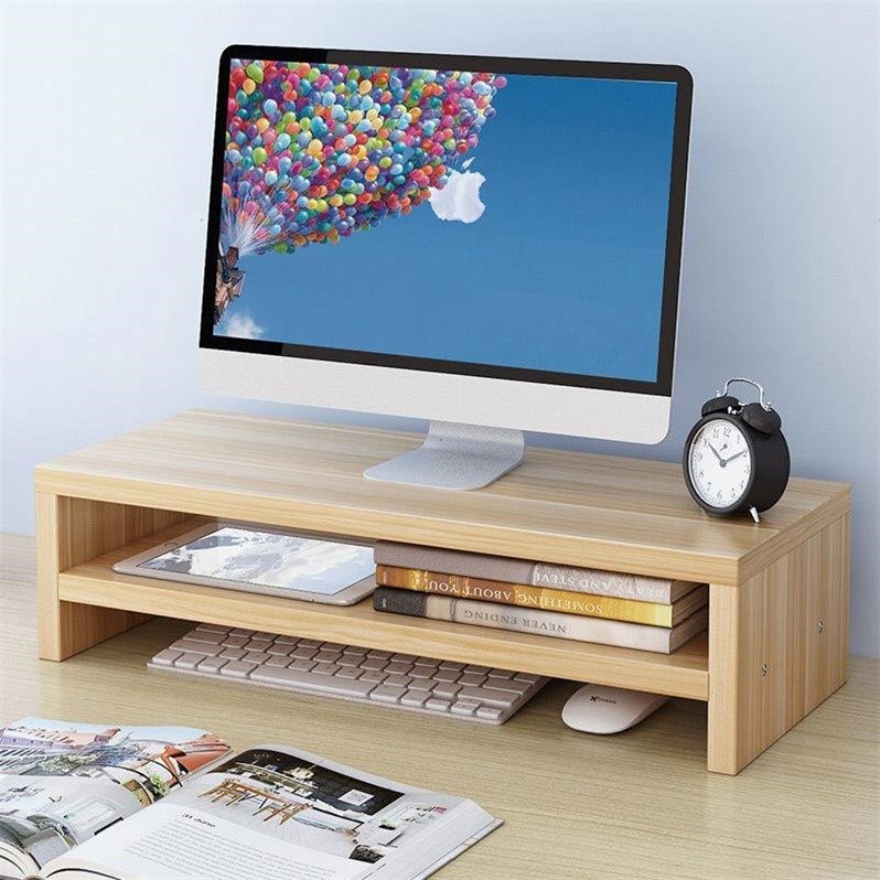 🚛 🆓 KỆ ĐỂ SÁCH - MÁY TÍNH - DECOR - 2 TẦNG 🖥⌨ LẮP GHÉP