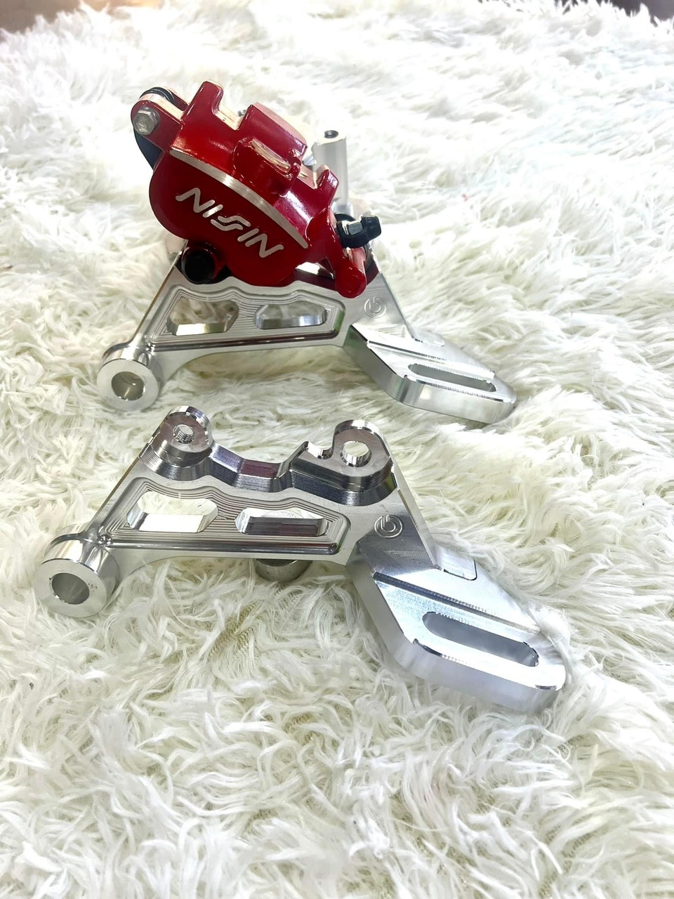 Pát sau ex 155/150/135 xài heo samurai đĩa 220mm