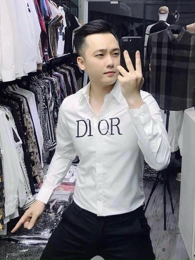 Áo sơ mi nam DIORRR dài tay vải lụa mịn chống nhăn đẹp kiểu dáng hàn quốc mẫu mới nhất cao cấp