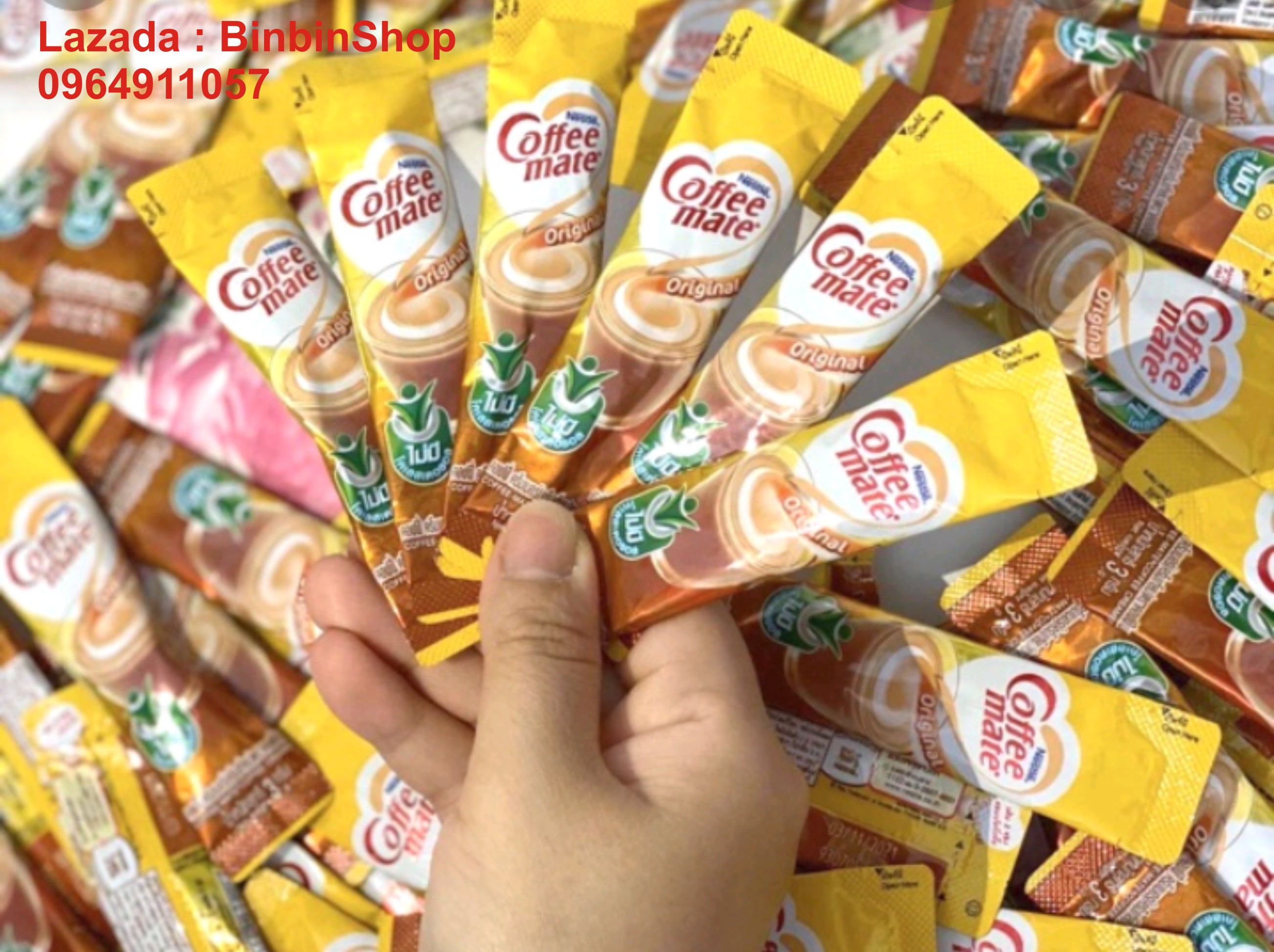 Combo 50 Gói Bột kem Coffee  Mate 3gram