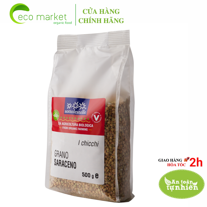 Hạt kiều mạch hữu cơ Sottolestelle 500g