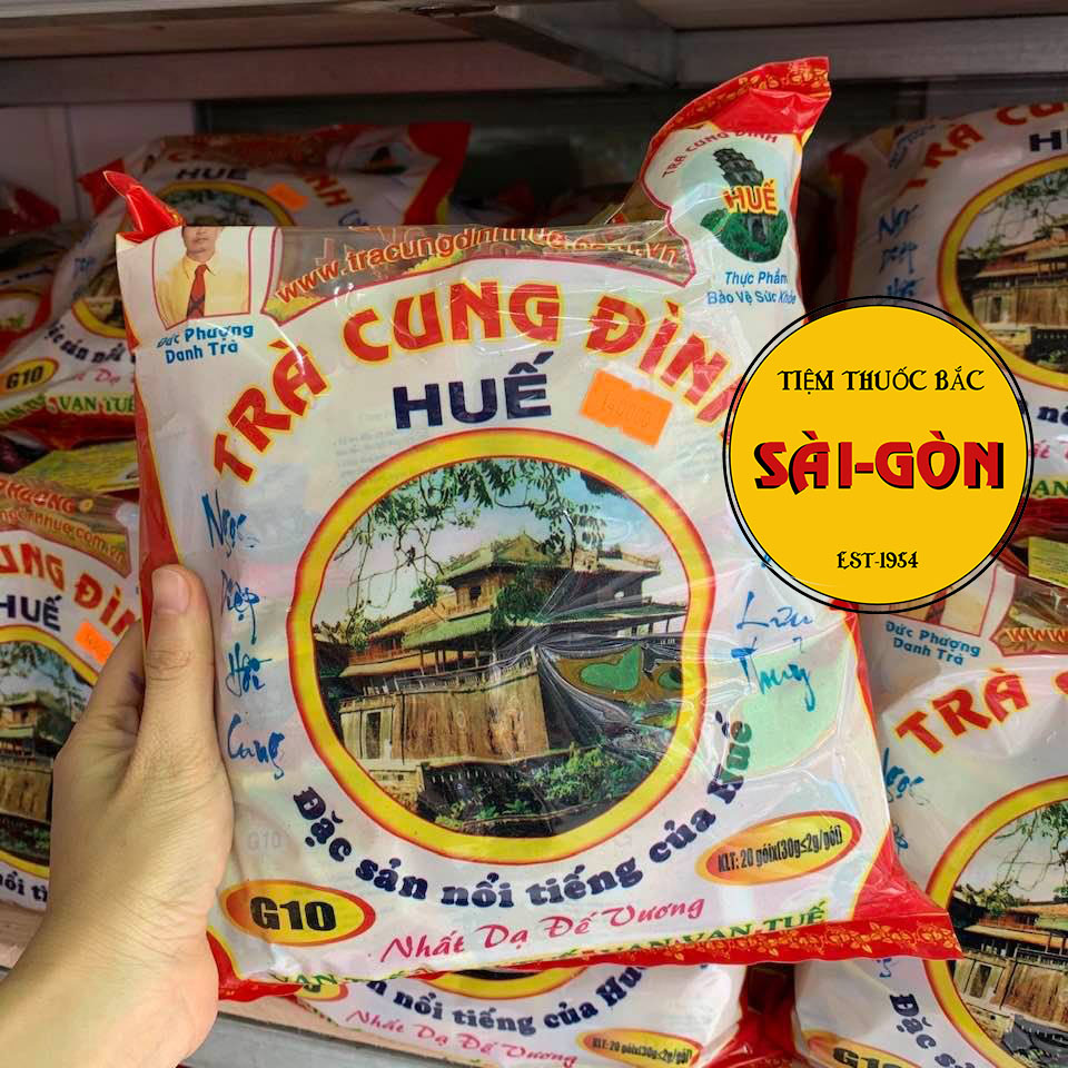 Trà Cung Đình Huế G10 Gói 600gram (CHÍNH HÃNG, DATE MỚI)