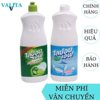 Nước Rửa Chén Lipon 800ml Thái Lan VALITA giúp rửa sạch các mùi tanh khó chịu trên chén thumbnail