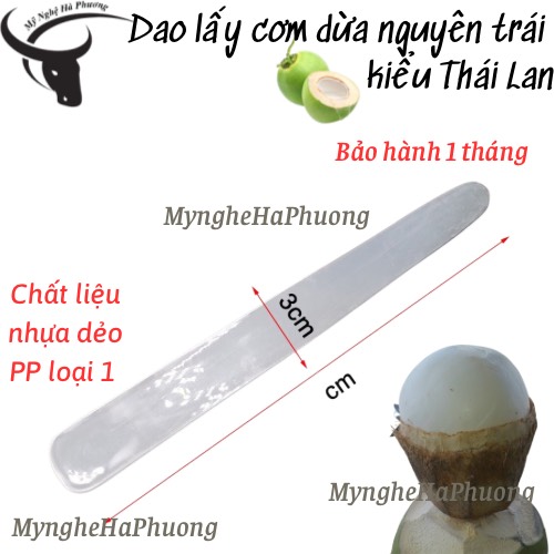 [Loại 1] Dao lấy cơm dừa nguyên trái kiểu Thái Lan