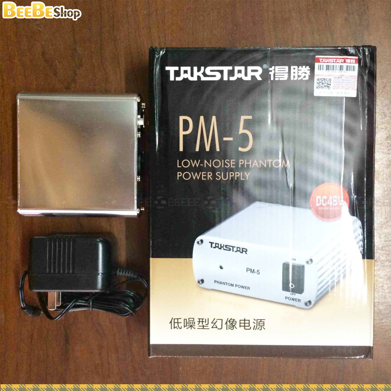 Takstar PM-5 - Phantom 48v Cho Micro Condenser Phòng Thu