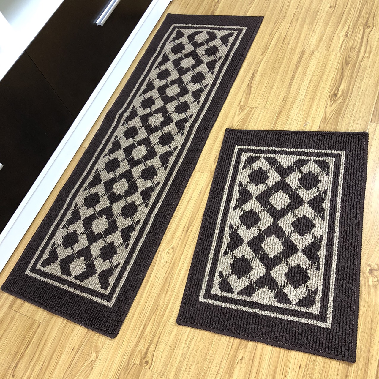 [BỘ 2 THẢM] THẢM BẾP CHÙI CHÂN CHỐNG TRƯỢT SIÊU THẤM SIZE 180x50CM