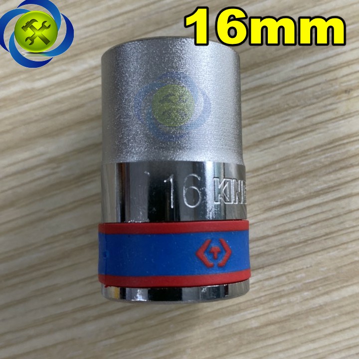 Tuýp trắng ngắn kingtony 433516m 1/2 inch - 16mm 6 cạnh