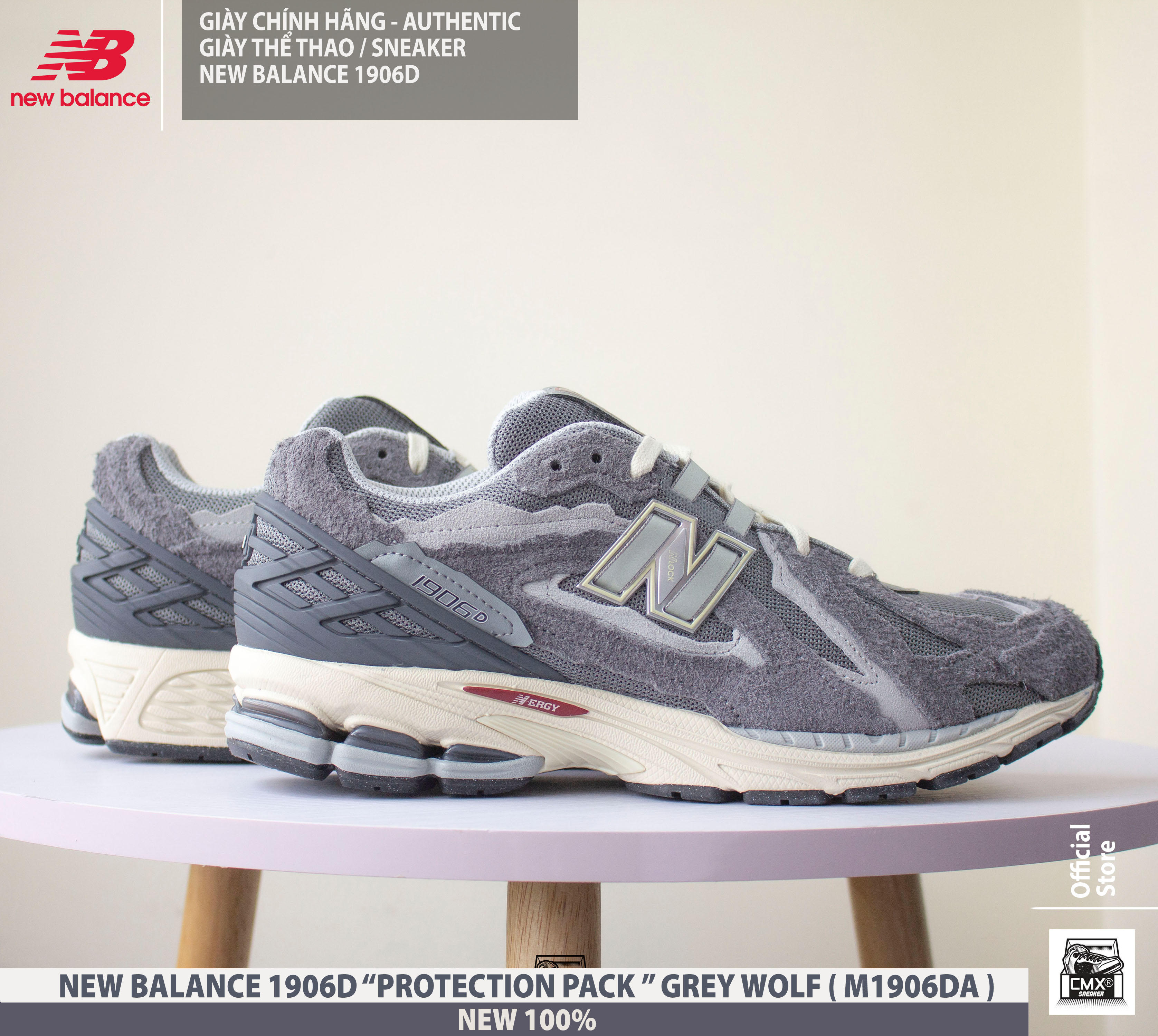 😘 [ HÀNG CHÍNH HÃNG CÓ SẴN ] Giày New Balance 1906D GREY WOLF ( M1906DA ) - AUTHENTIC 100%
