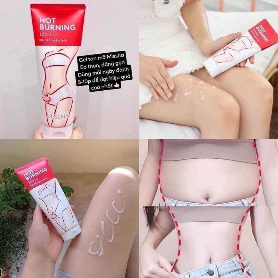 Kem tan mỡ bụng 𝐌𝐢𝐬𝐬𝐡𝐚 𝐇𝐨𝐭 𝐁𝐮𝐫𝐧𝐢𝐧𝐠 𝐏𝐞𝐫𝐟𝐞𝐜𝐭 𝐁𝐨𝐝𝐲 𝐆𝐞𝐥 𝟐𝟎𝟎𝐦𝐥
