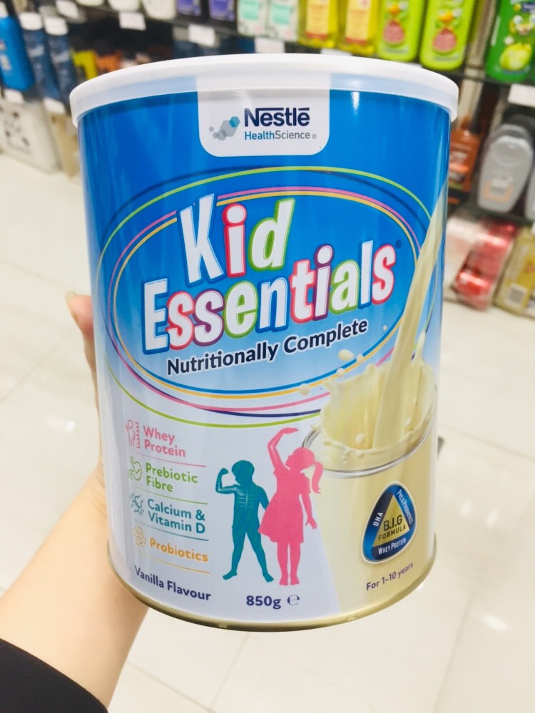 Sữa Kid Essentials Nestle 800g 1-10 tuổi