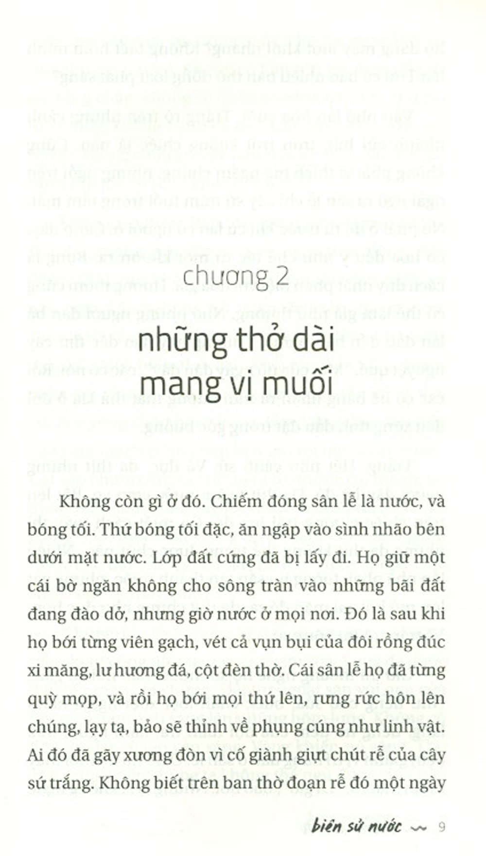 Biên Sử Nước - Tiểu Thuyết