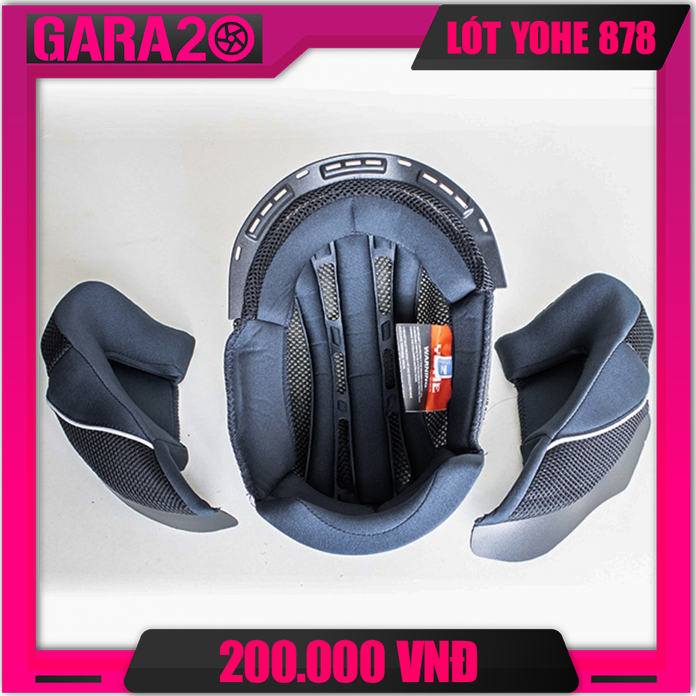Lót mũ bảo hiểm yohe 878