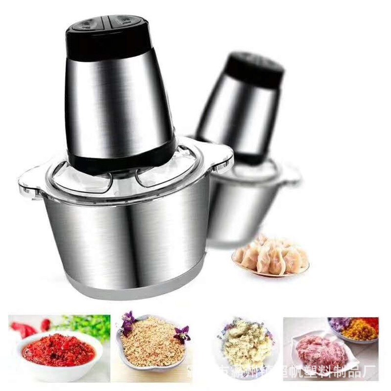 Meat Grinder meat grinder vegetable Multifunction portable mortar food Grinder 4 blade multi năngmáy meat grinder minimáy say for baby feeding dặmmáy say multifunction mini cartoon động flexible easy operation