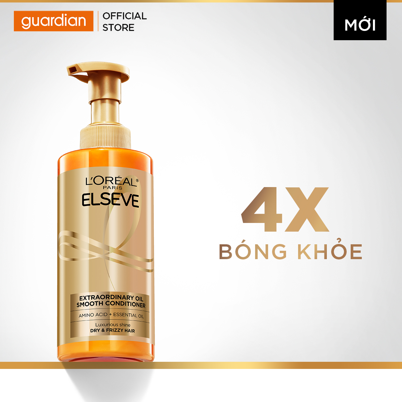 Dầu Xả L'Oreal Extraodinary Oil Dưỡng Tóc Suôn Mượt 440Ml