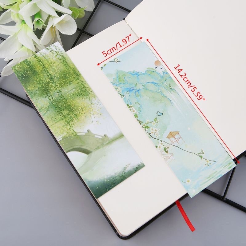 bookmark đánh dâu sách dễ thương bộ 10 cái