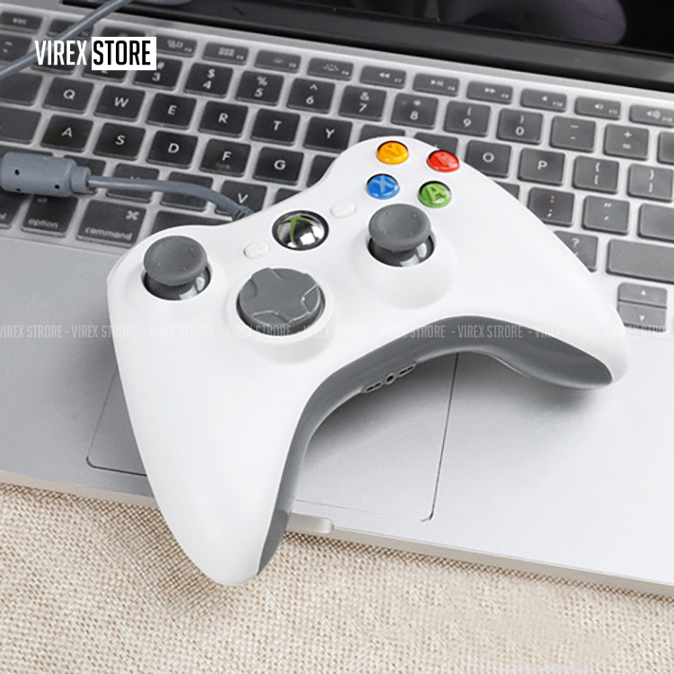 Tay Cầm Xbox 360 Controller Có Dây Chơi Game Cho PC  FO3 FO4 PS