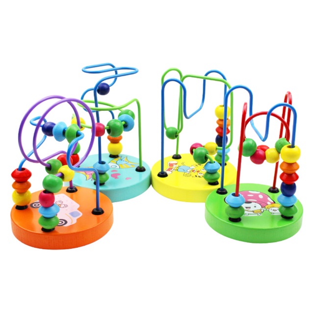 [HCM]Luồn hạt mini cho bé - Đồ chơi thông minh cho bé