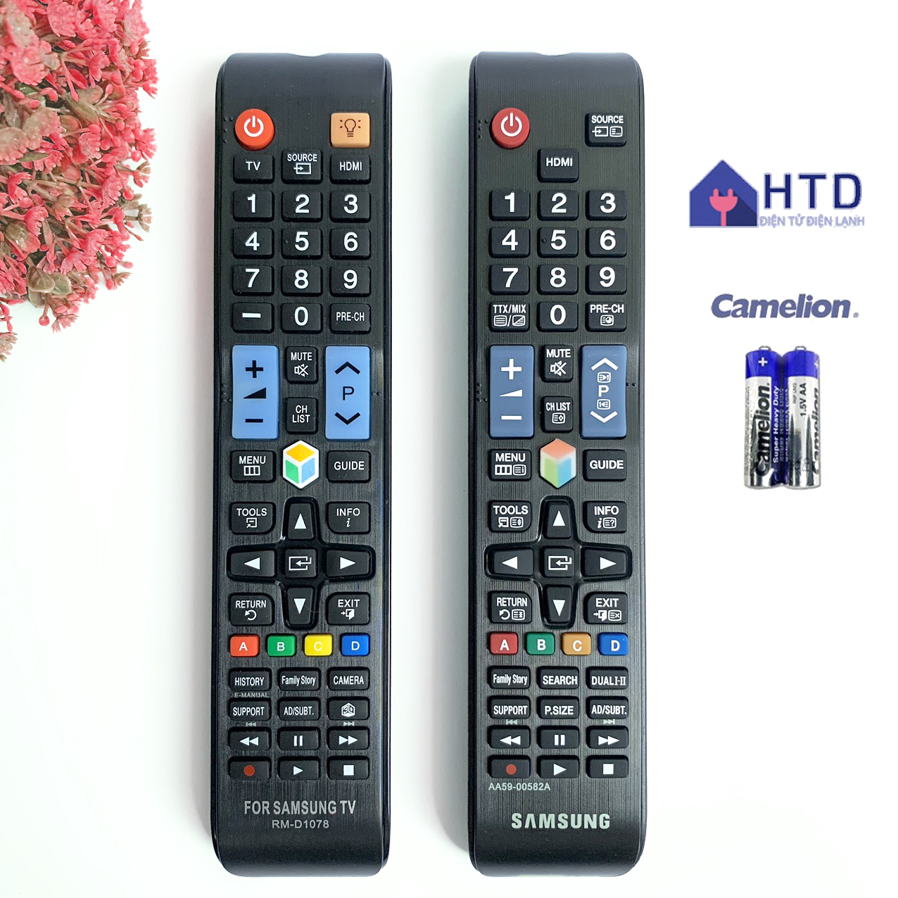 Điều Khiển TV SAMSUNG SMART AA59 Dài Đời Mới Nhất [CHÍNH HÃNG TẶNG PIN]