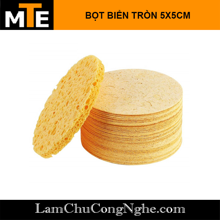 Bọt biển lau mỏ hàn, vệ sinh mũi hàn các loại