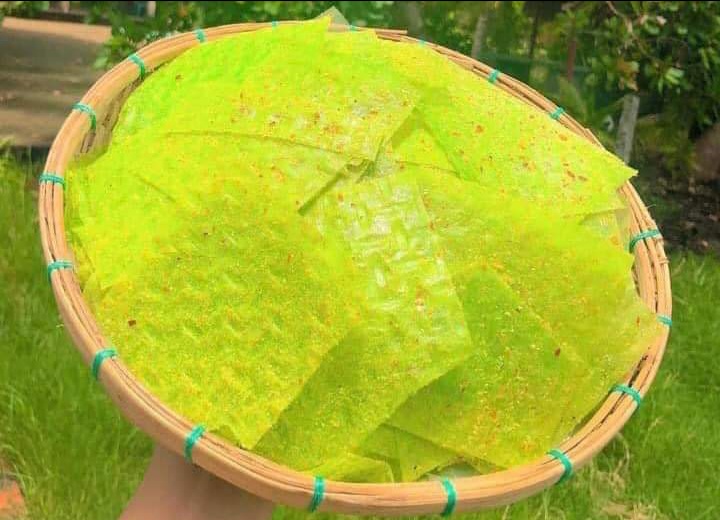 bánh tráng phô mai dứa bịt 30g
