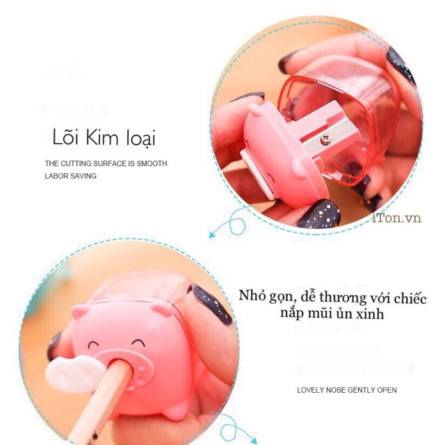 Gọt Chì Hình Con Heo Deli 557