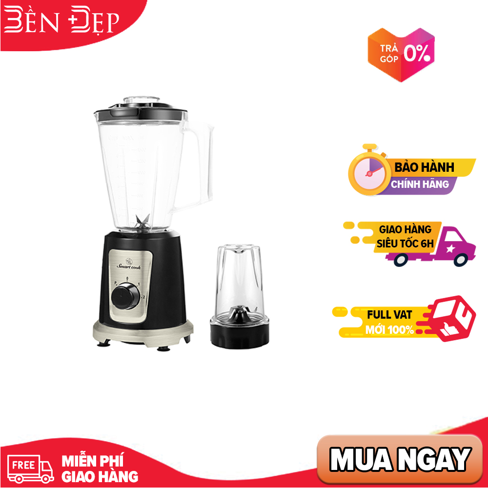 Máy xay sinh tố Smartcook BLS-3886 (Giá áp dụng giao tại HN, HCM& các tỉnh liên hệ shop)