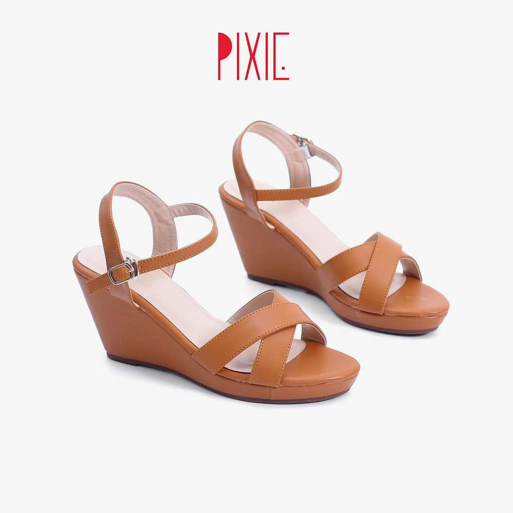 BÁO GIÁ GIÀY SANDAL BỆT 2CM QUAI BẢN TO PIXIE MÀU ĐỎ X468 (STORE 5703) | Shopee Lazada Sendo Tiki mới nhất 34 Giày Sandal Đế Xuồng 7cm Quai Chéo Màu Bò Pixie P207