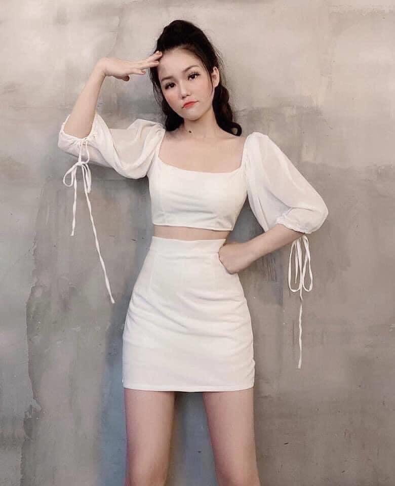 SET ÁO TAY DÀI VÀ CHÂN VÁY, PHỤNG HOÀNG