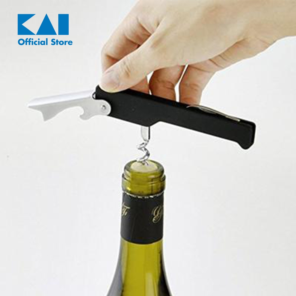 Dụng cụ mở rượu vang cao cấp Nhật đa năng KAI DH7182