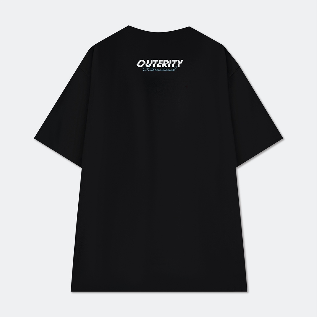 Áo thun Outerity Basic Tee 1 Đen - ORT111 BLK