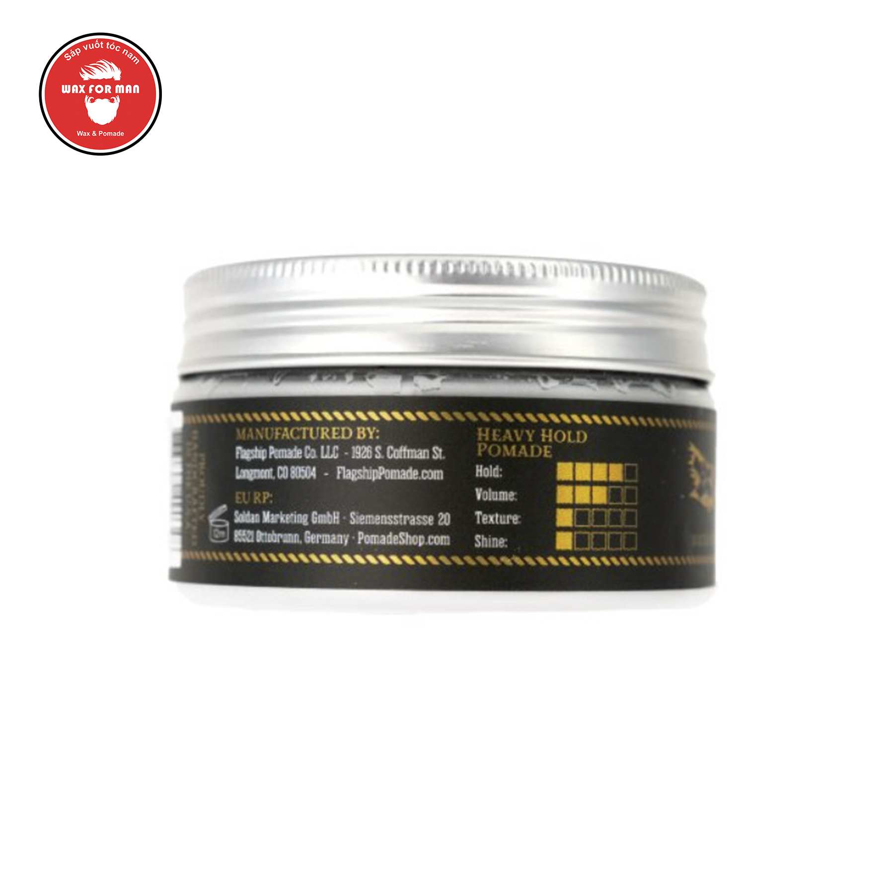 Sáp vuốt tóc Flagship Blackship Water Based Hair Pomade