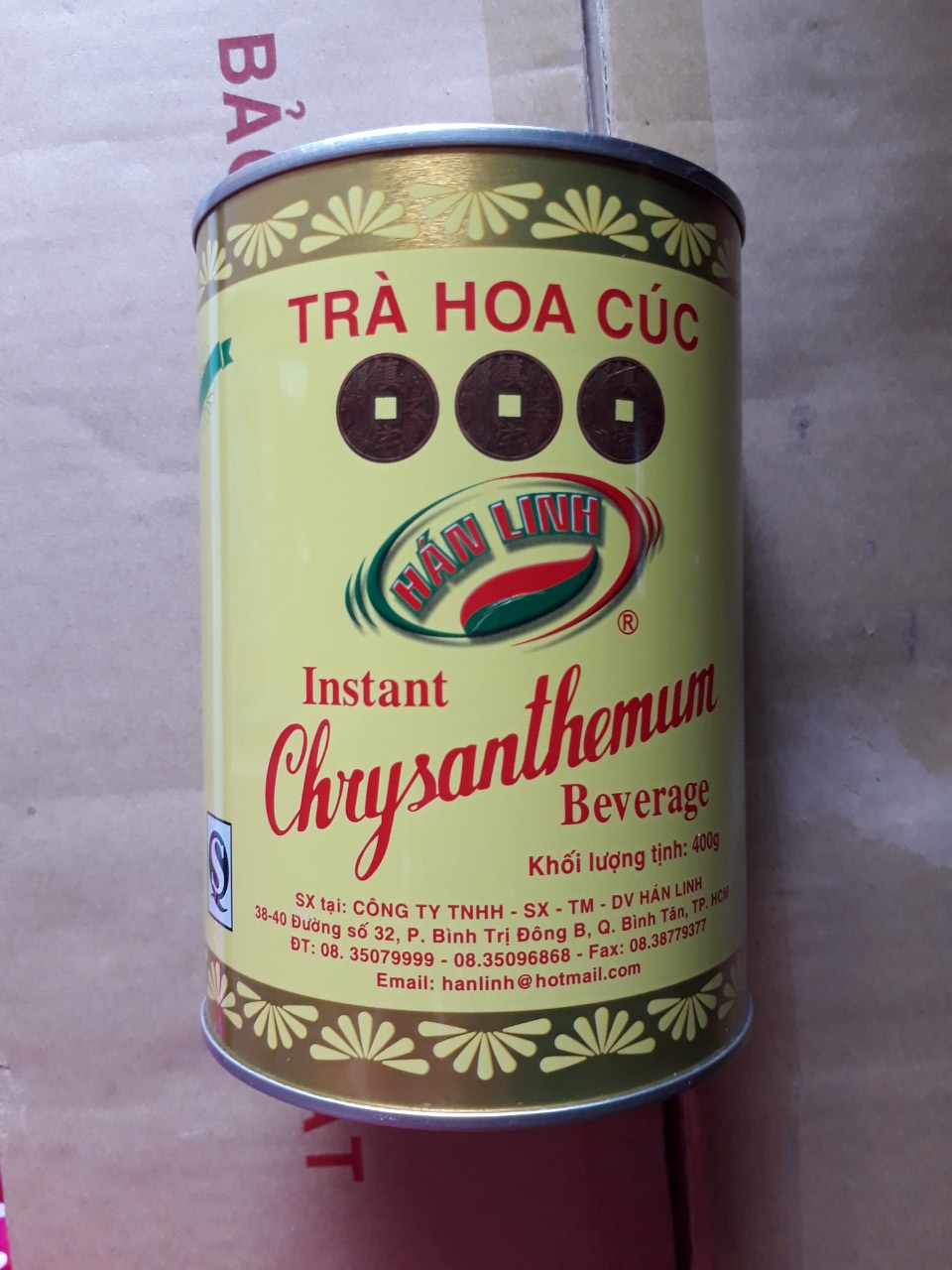 Trà hoa cúc Hán Linh 400g (loại 3 đồng tiền)