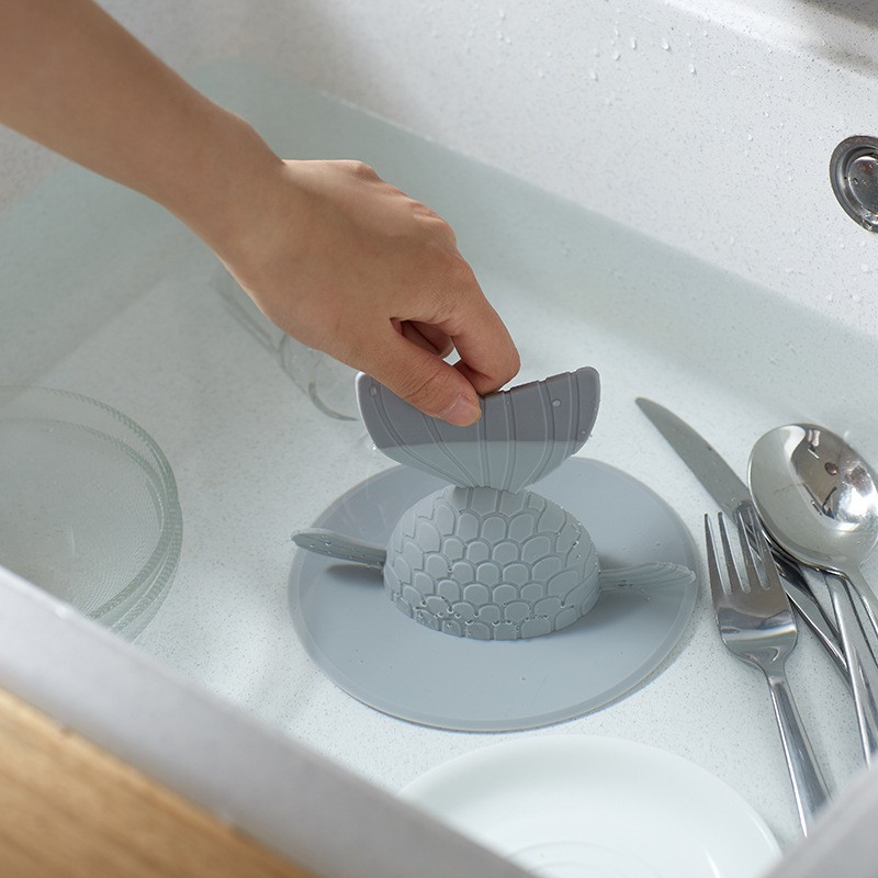 Miếng bịt lỗ nắp cống chống hôi thoát nước